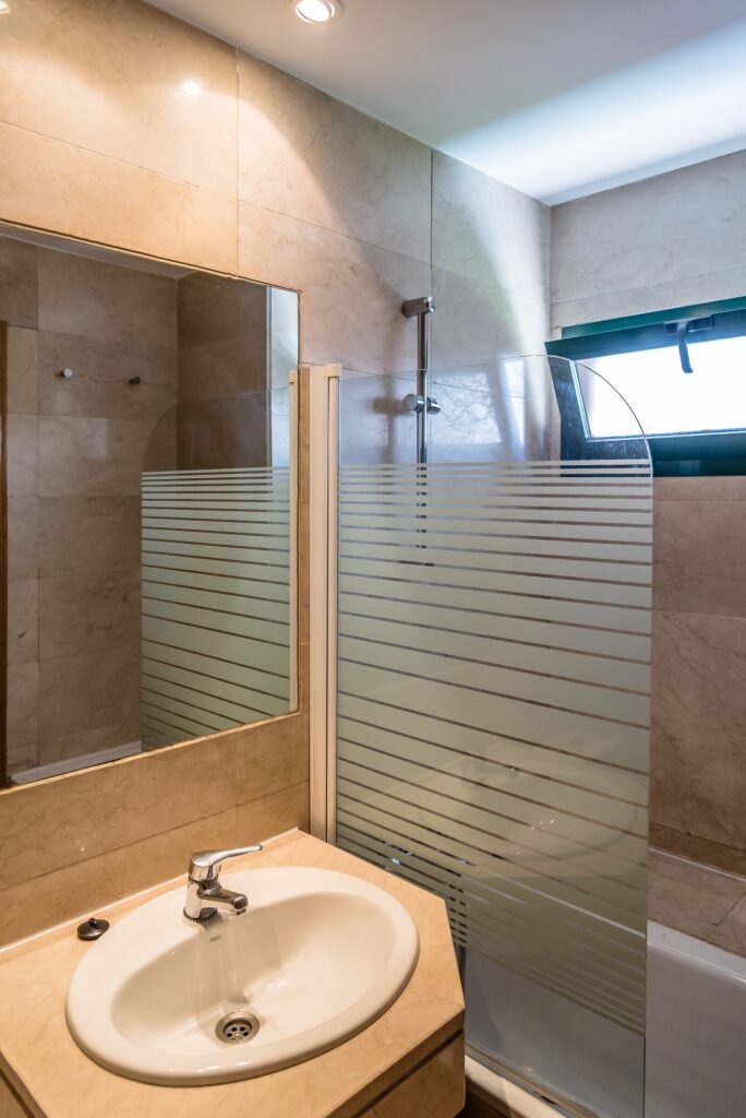 Interior view of bathroom of house for sale